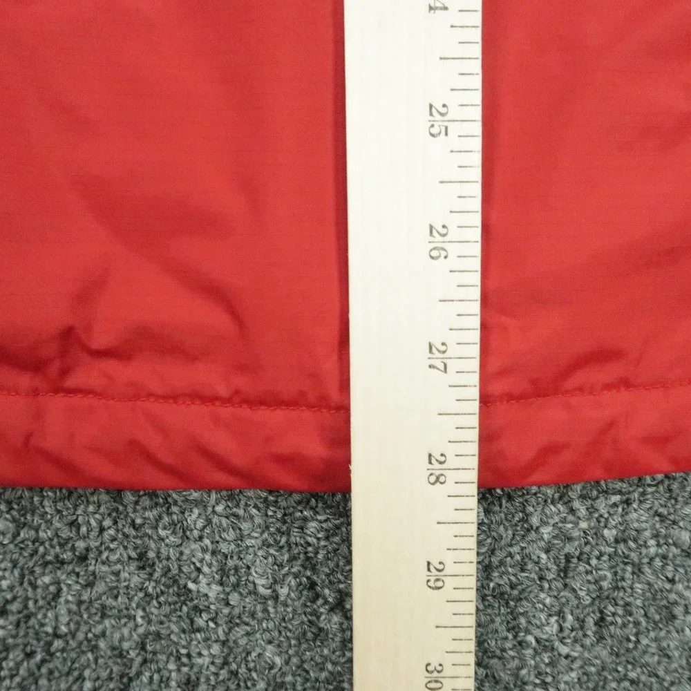The North Face Jacket Mens Medium Red Resolve 2 Waterproof DryVent Hooded Lined